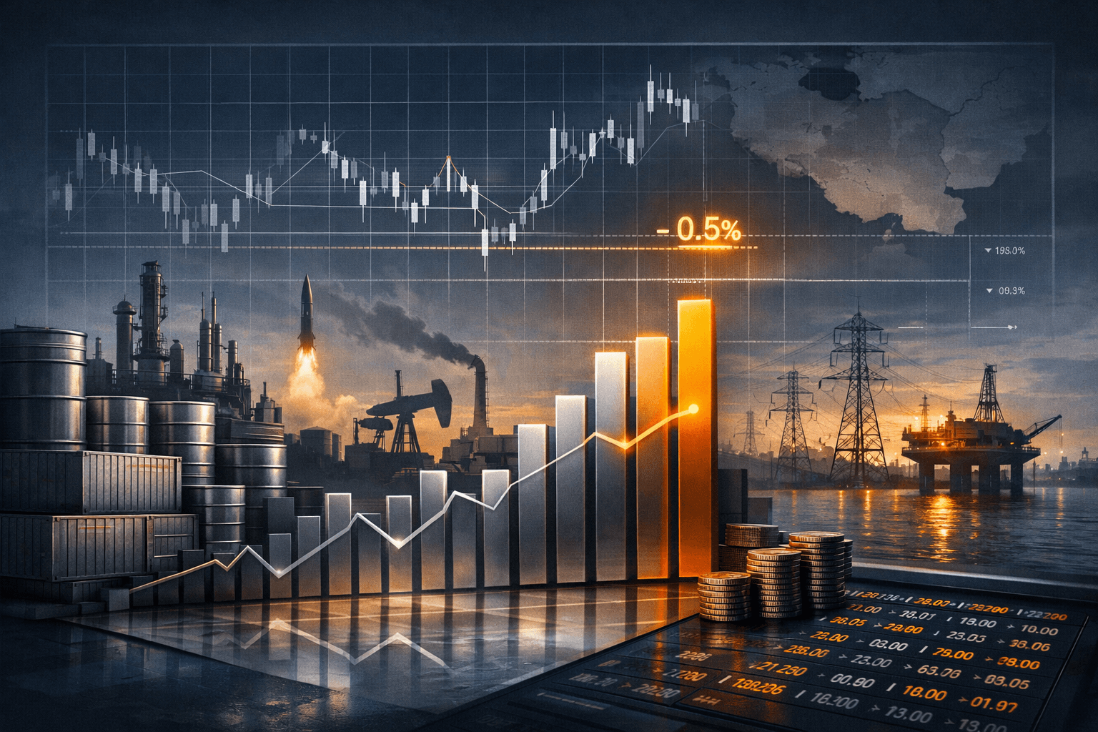 PPI: Wholesale Prices Hold at +0.5% in March Despite Iran-Driven Energy Shock