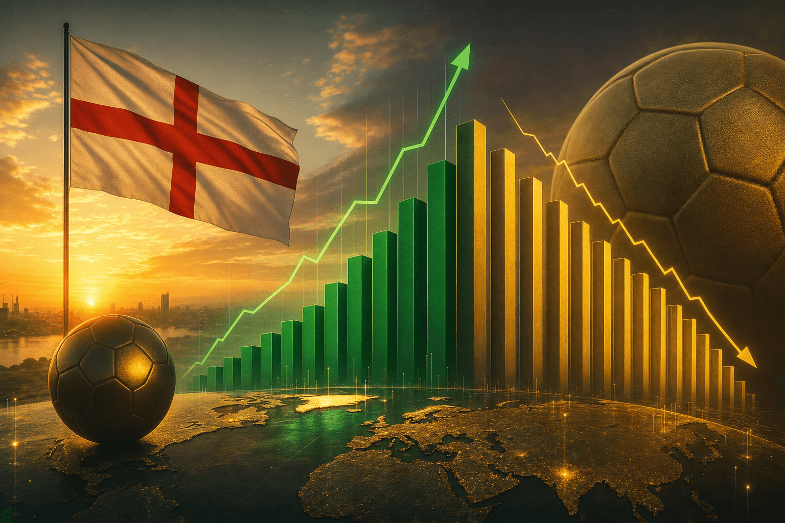 Sports Betting: England’s 4-2 Win and Ronaldo’s Fade Signal Viewership & Wagering Shifts