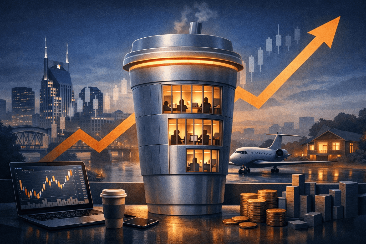 Starbucks $100M Nashville Bet Tests SBUX's Remote-Work Strategy