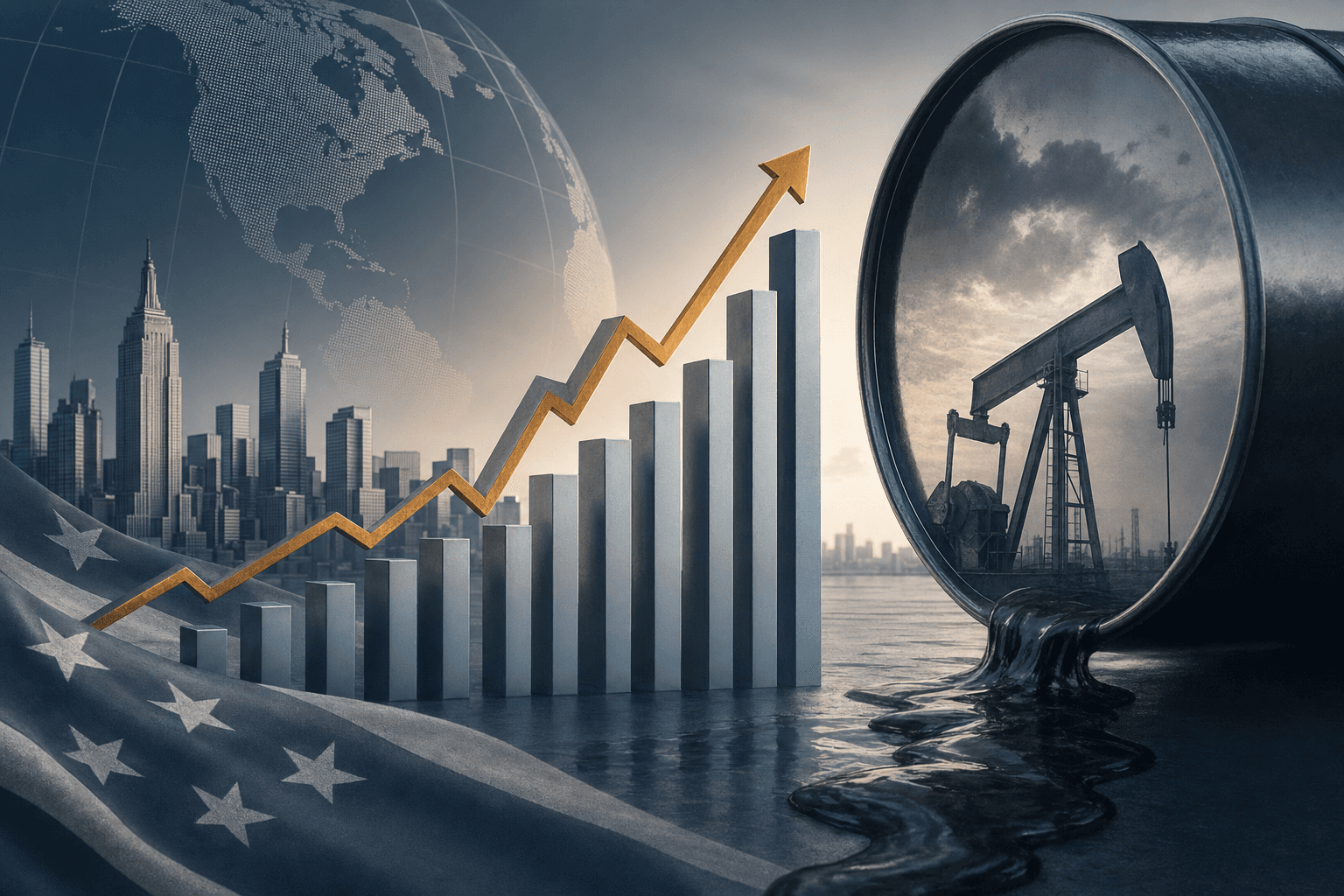 U.S. Economy Grows in March, but Oil Shock Threatens the Recovery