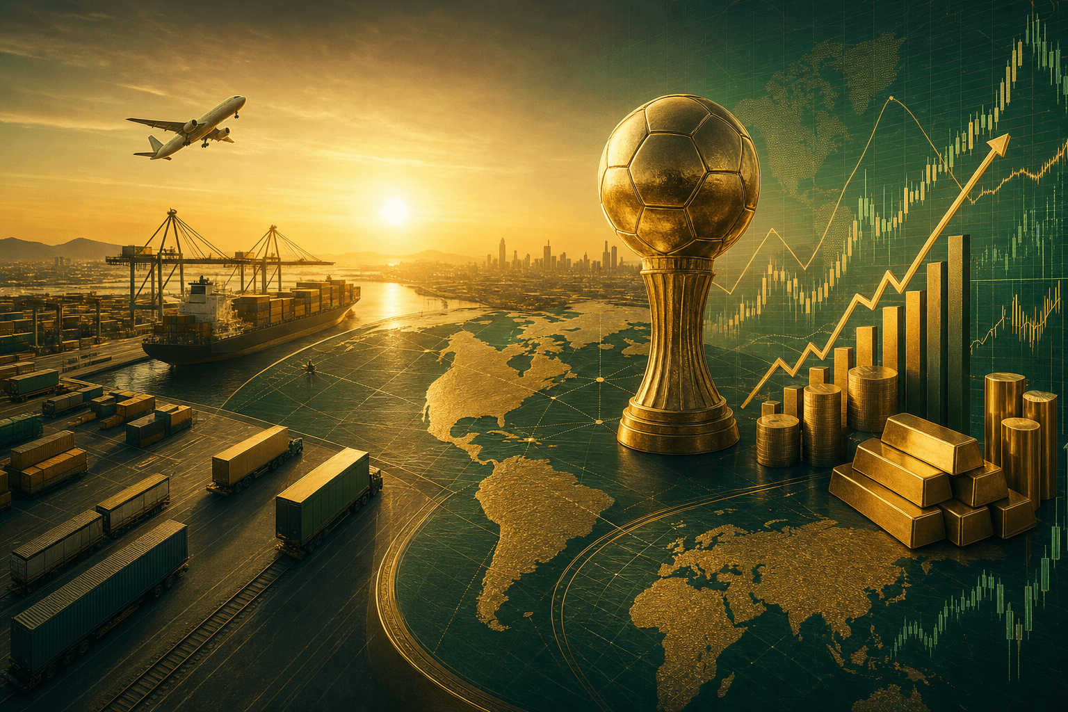 World Cup Logistics: 1M Pounds, $280M Spend and What Investors Should Buy