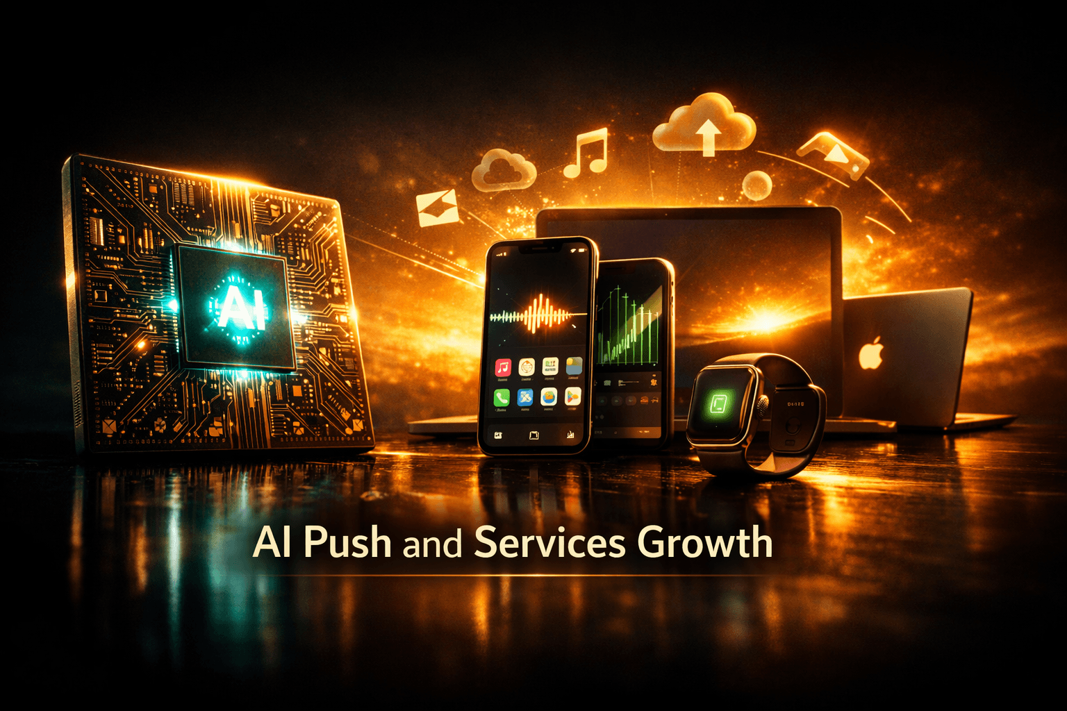 AAPL: AI Push and Services Growth