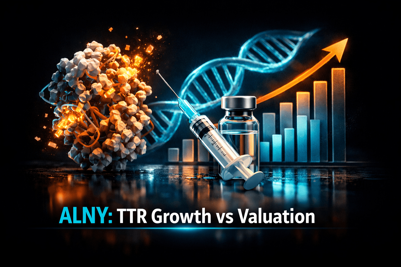 ALNY: TTR Growth vs Valuation — March 2026