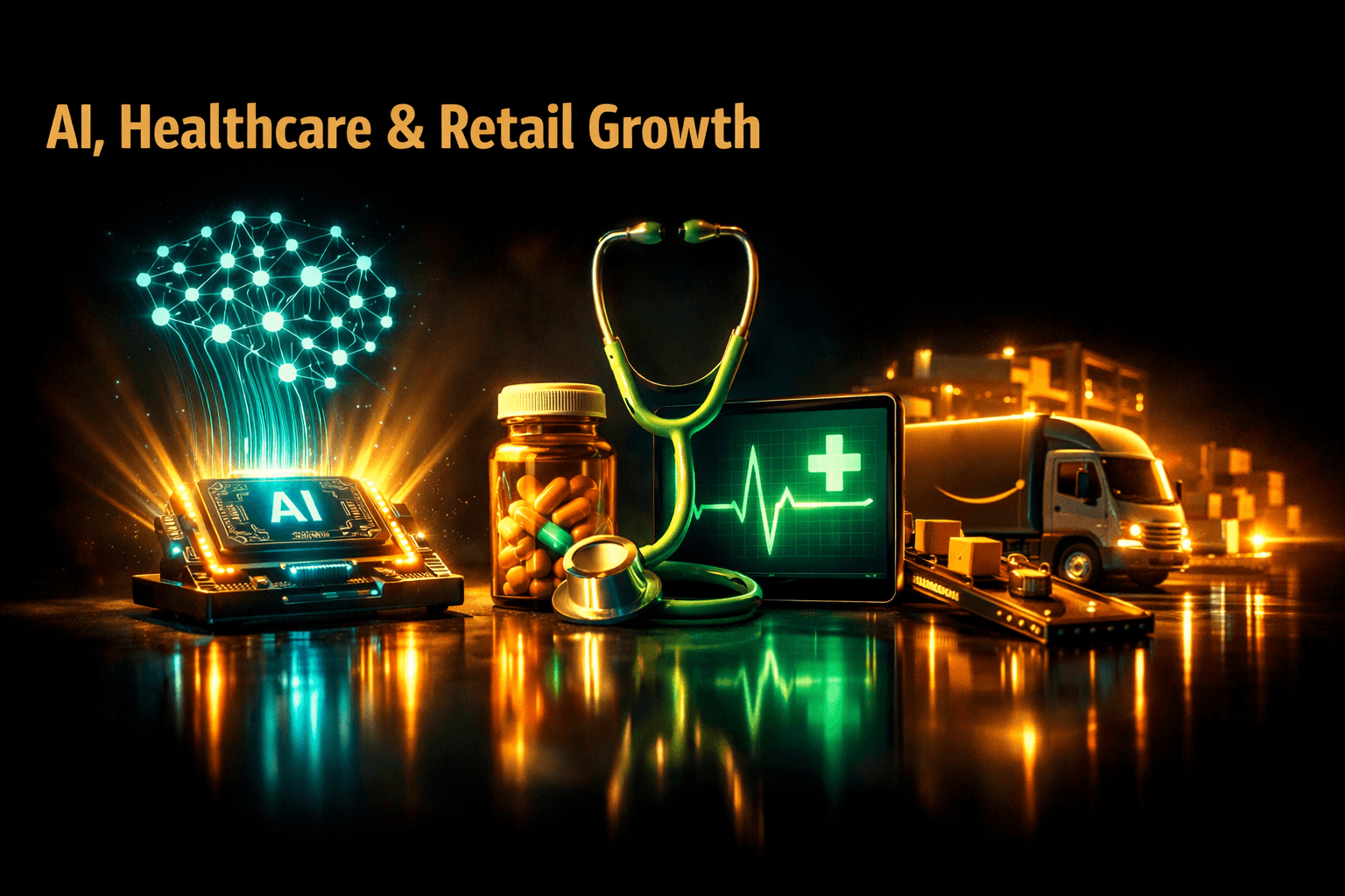 AMZN: AI, Healthcare & Retail Growth