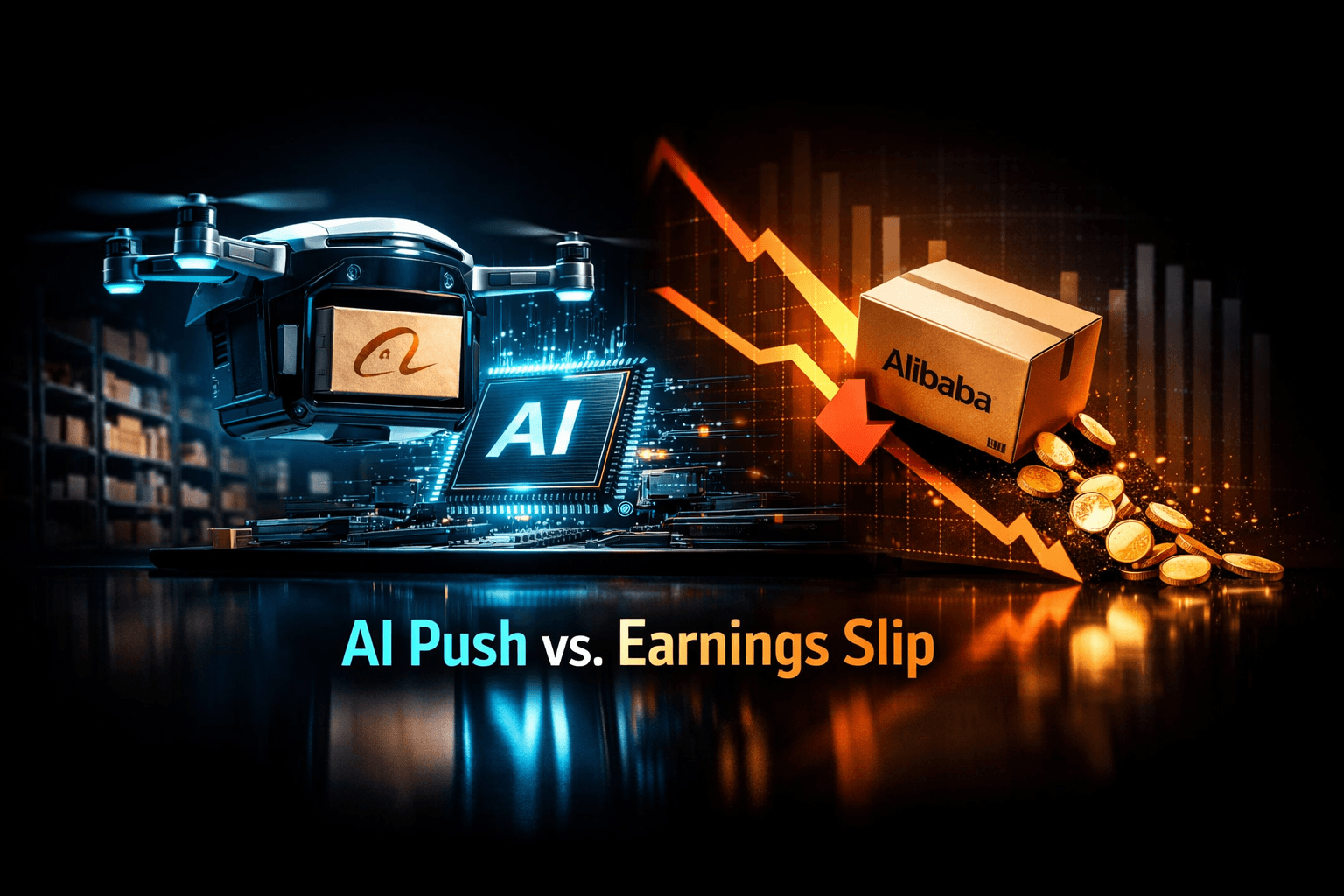 BABA: AI Push vs. Earnings Slip