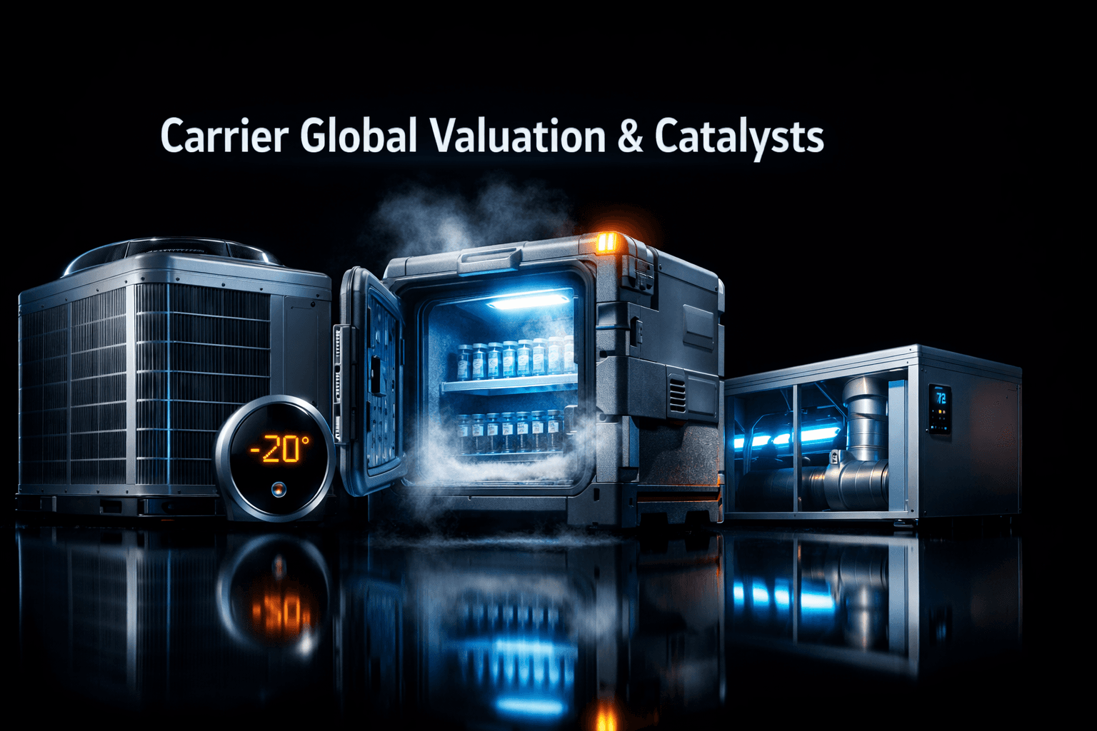 CARR: Carrier Global Valuation & Catalysts