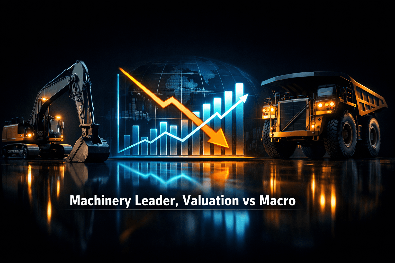 CAT: Machinery Leader, Valuation vs Macro (CAT)
