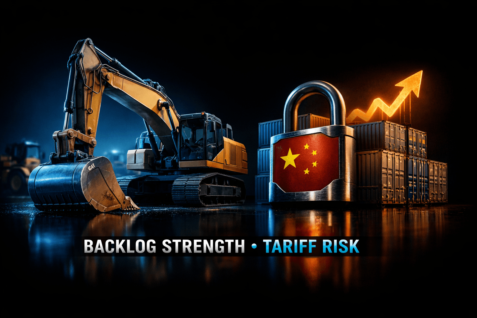 CAT: Backlog Strength Meets Tariff Risk