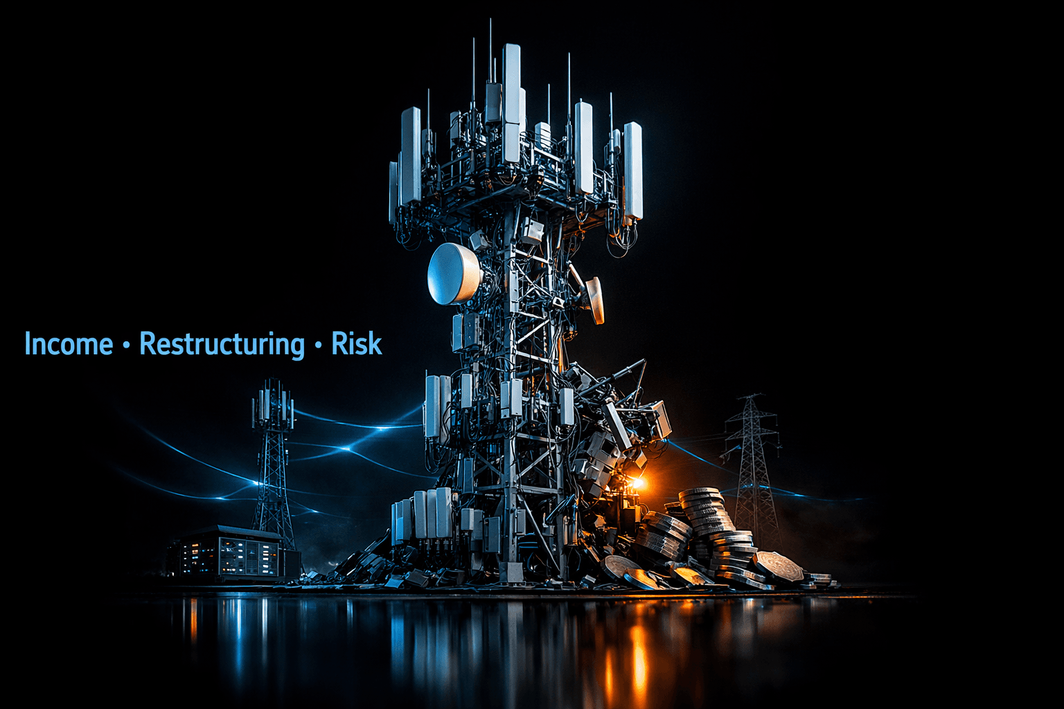 CCI: Crown Castle — Income, Restructuring, Risk