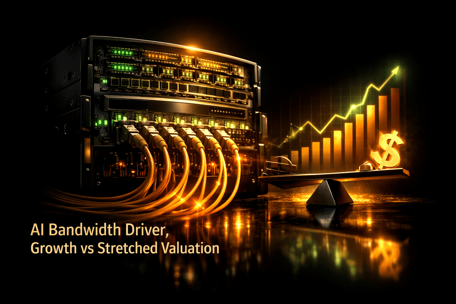 CIEN: AI Bandwidth Driver, Growth vs Stretched Valuation