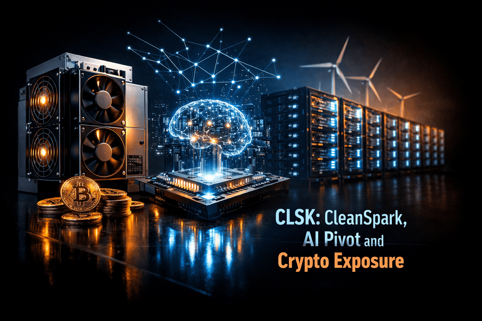 CLSK: CleanSpark, AI Pivot and Crypto Exposure
