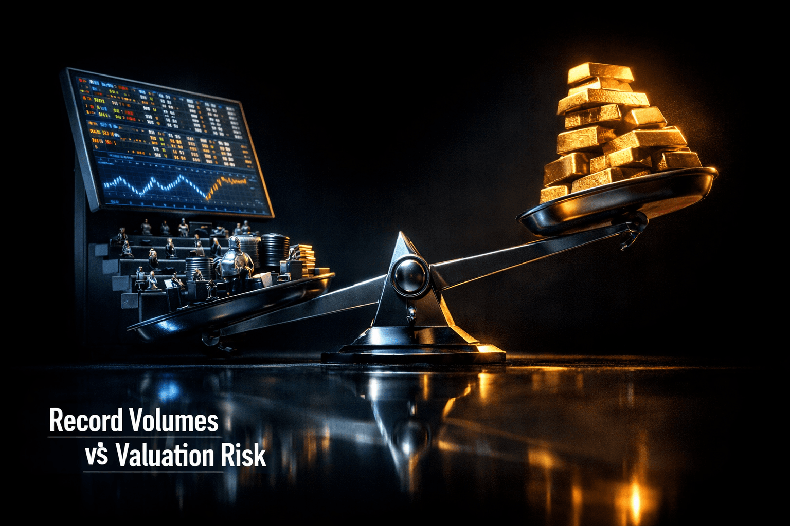 CME: Record Volumes vs Valuation Risk