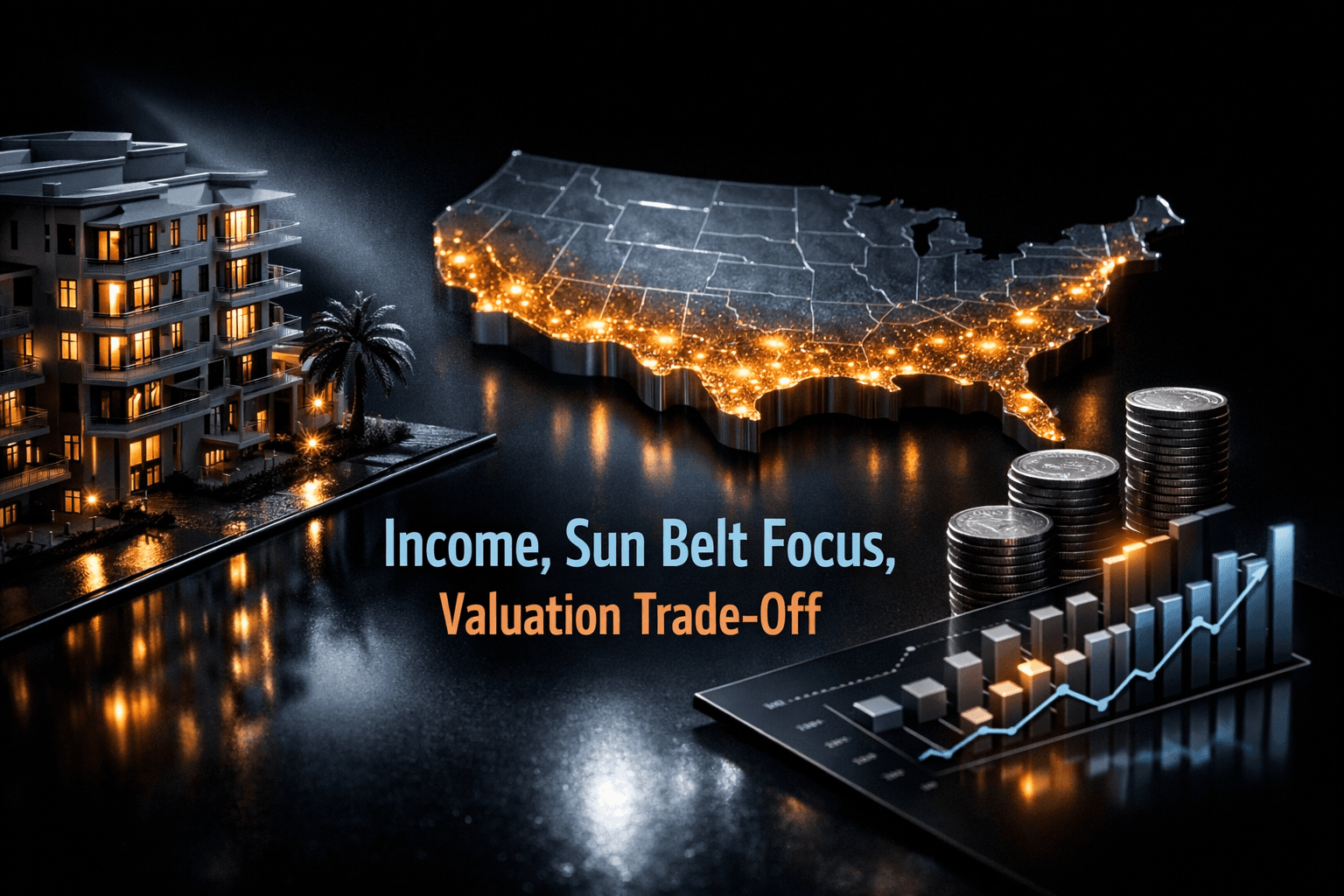CPT: Income, Sun Belt Focus, Valuation Trade-Off