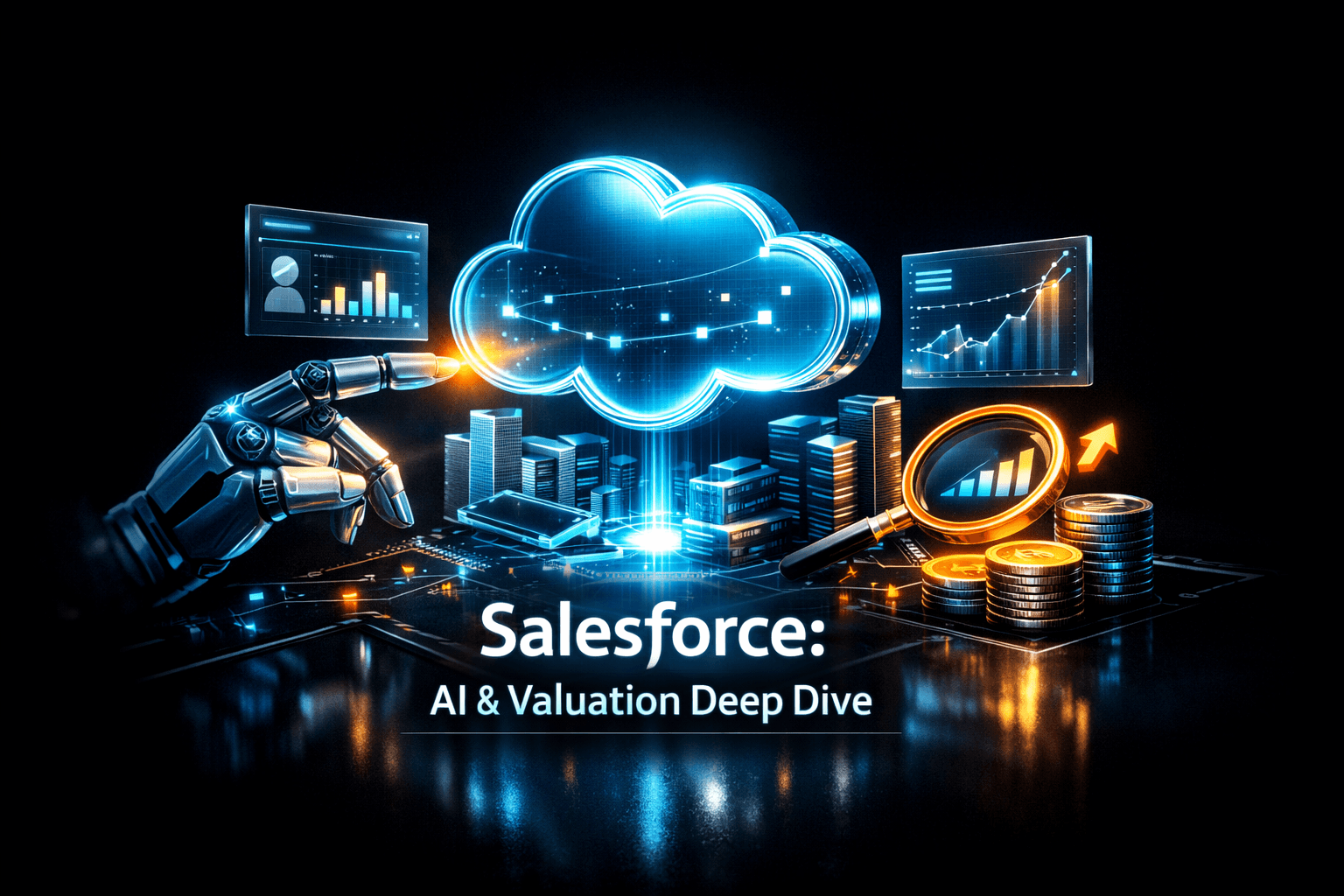 CRM: Salesforce deep dive on AI, valuation