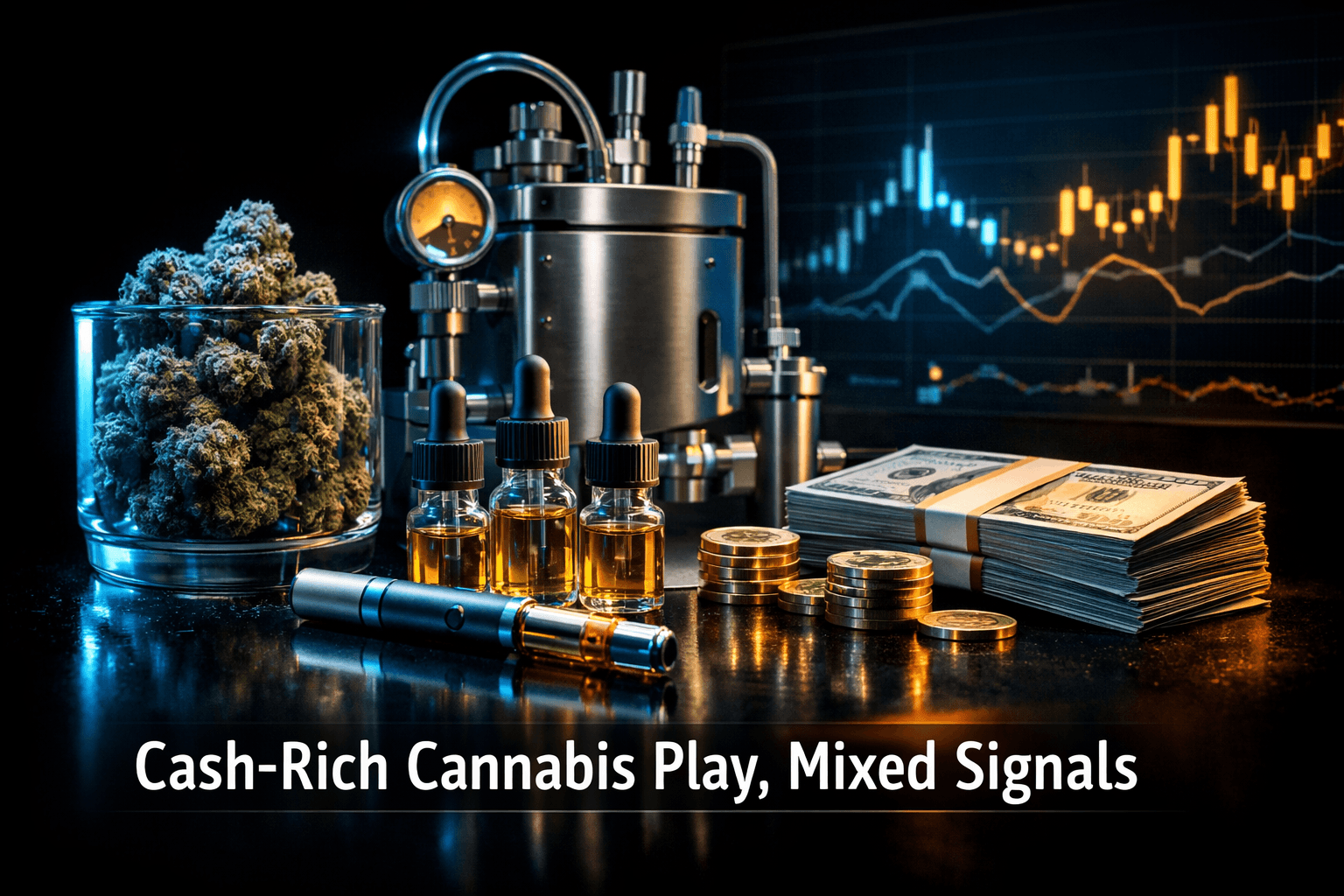 CRON: Cash-Rich Cannabis Play, Mixed Signals