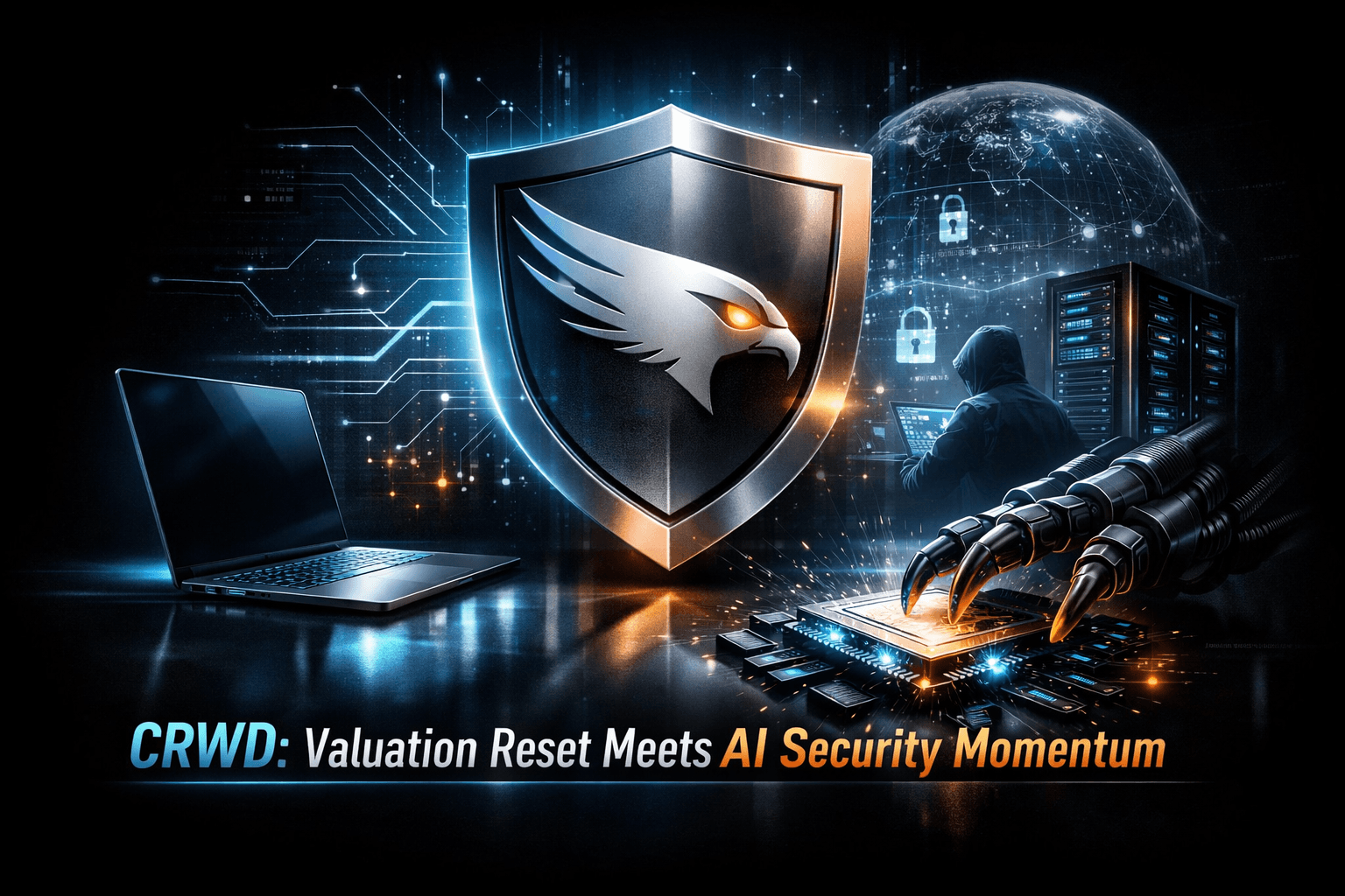 CRWD: Valuation Reset Meets AI Security Momentum