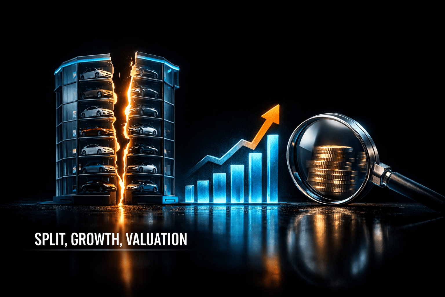 CVNA: Split, Growth Targets, Valuation in Focus