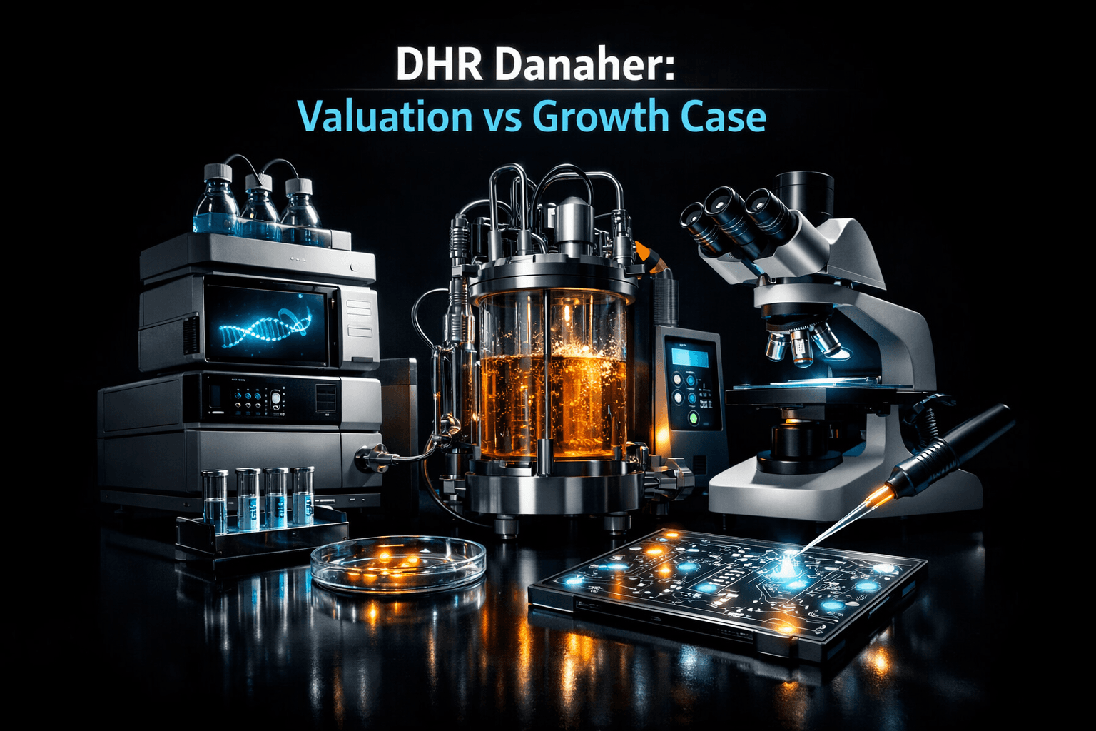 DHR Danaher: Valuation vs Growth Case