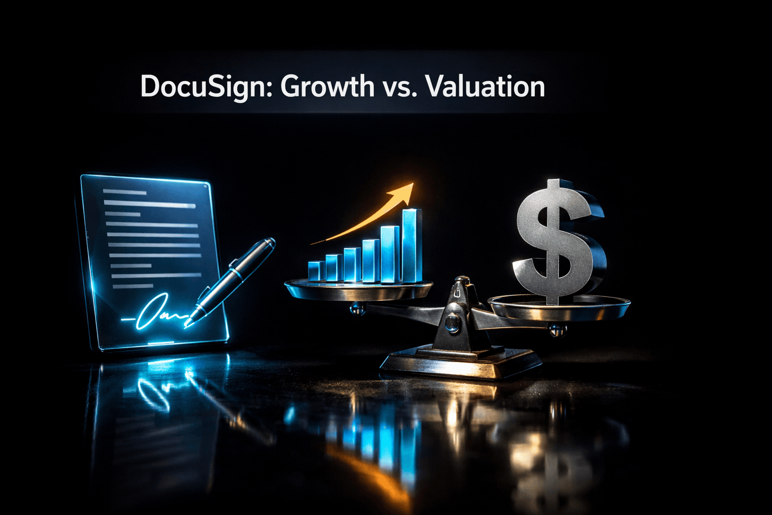 DOCU: DocuSign — Growth vs. Valuation
