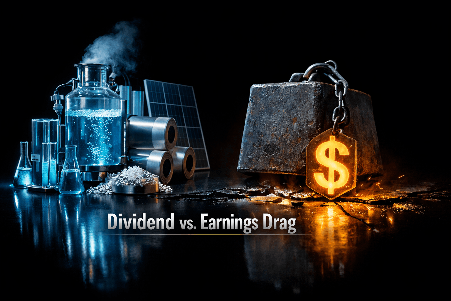 DOW: Dividend vs. Earnings Drag