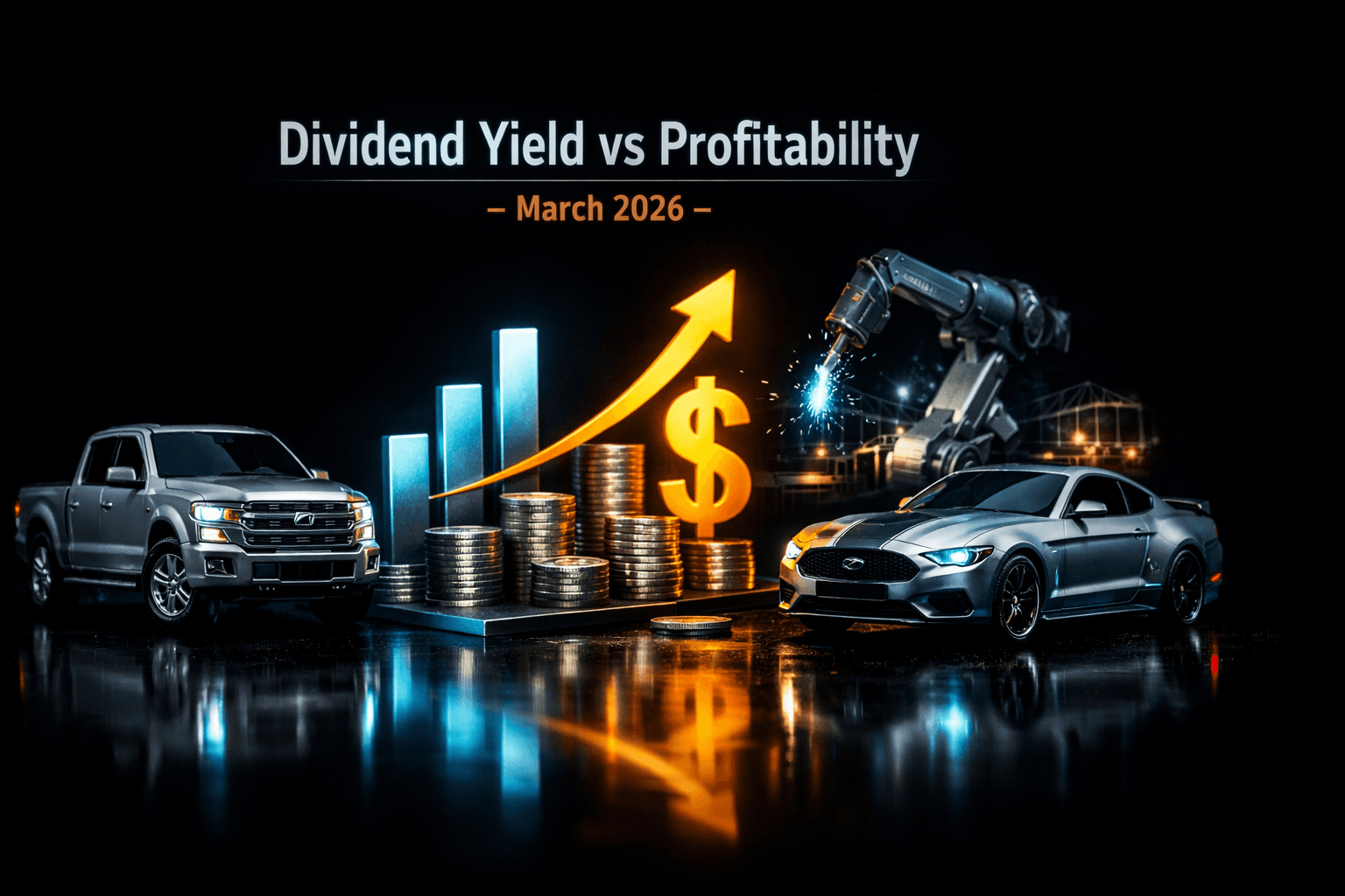 F: Dividend Yield vs Profitability — March 2026