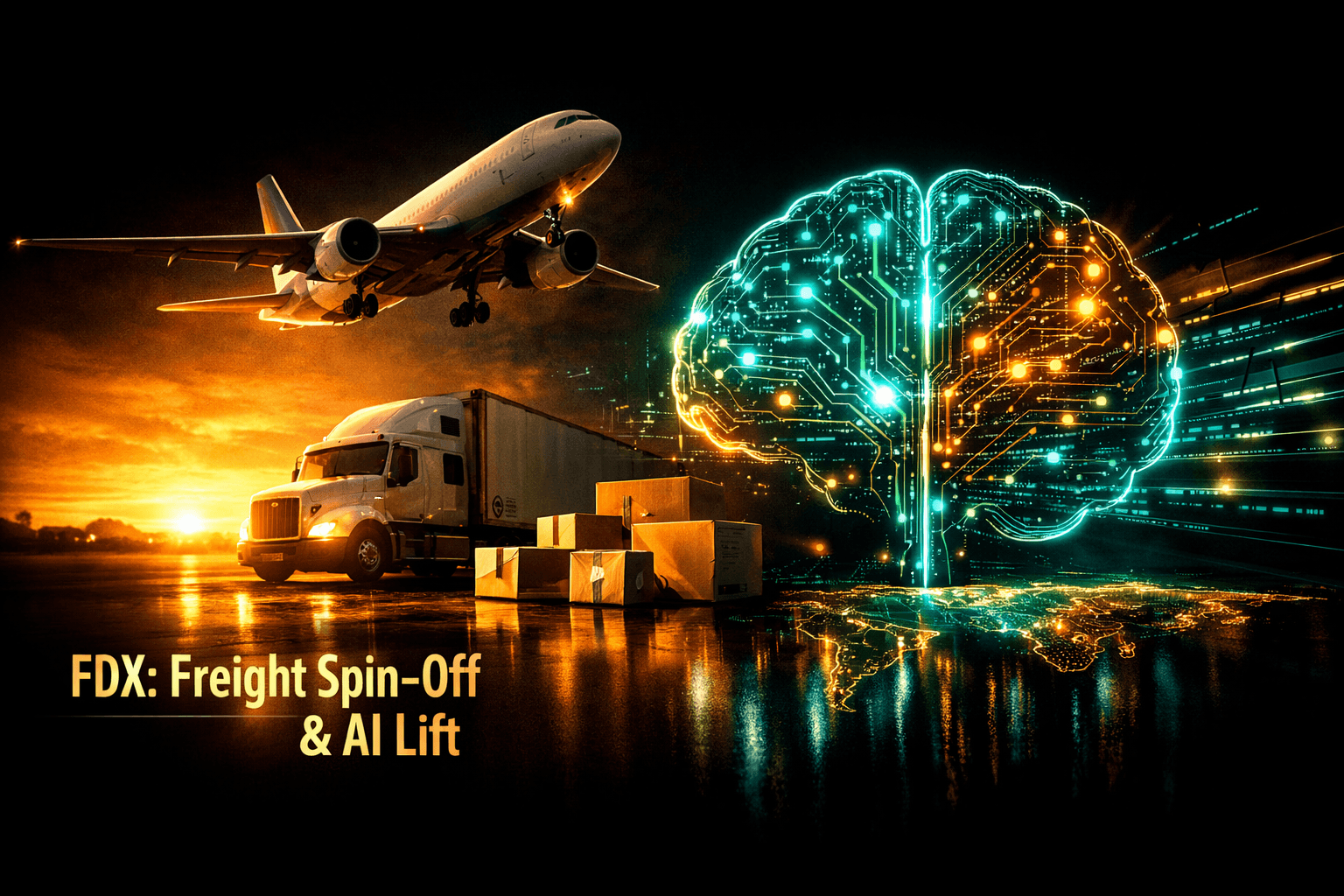 FDX: Freight Spin-off & AI Lift