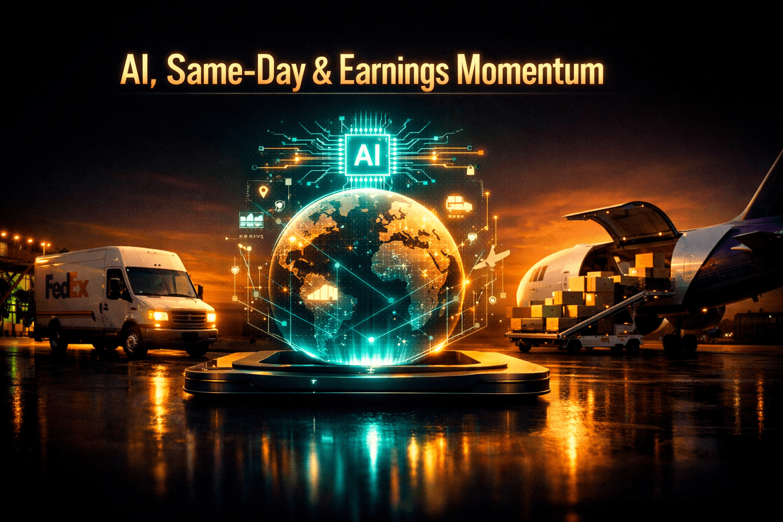 FDX: AI, Same-Day & Earnings Momentum