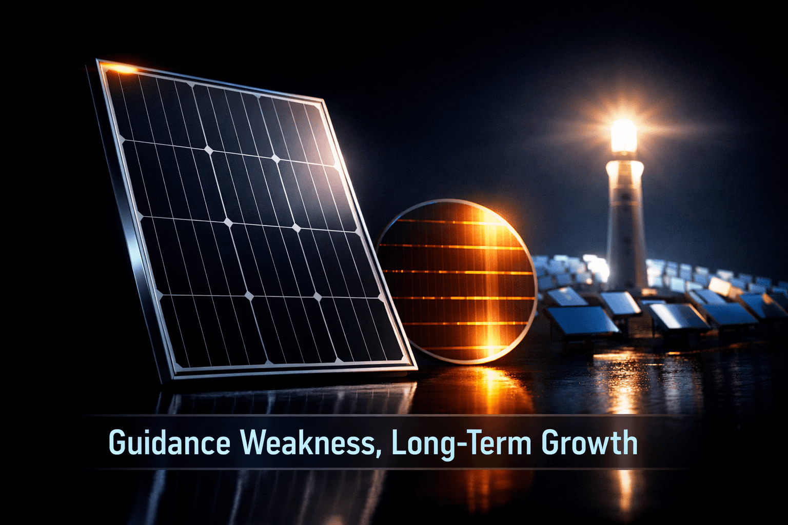 FSLR: First Solar — Guidance Weakness, Long-Term Growth Intact