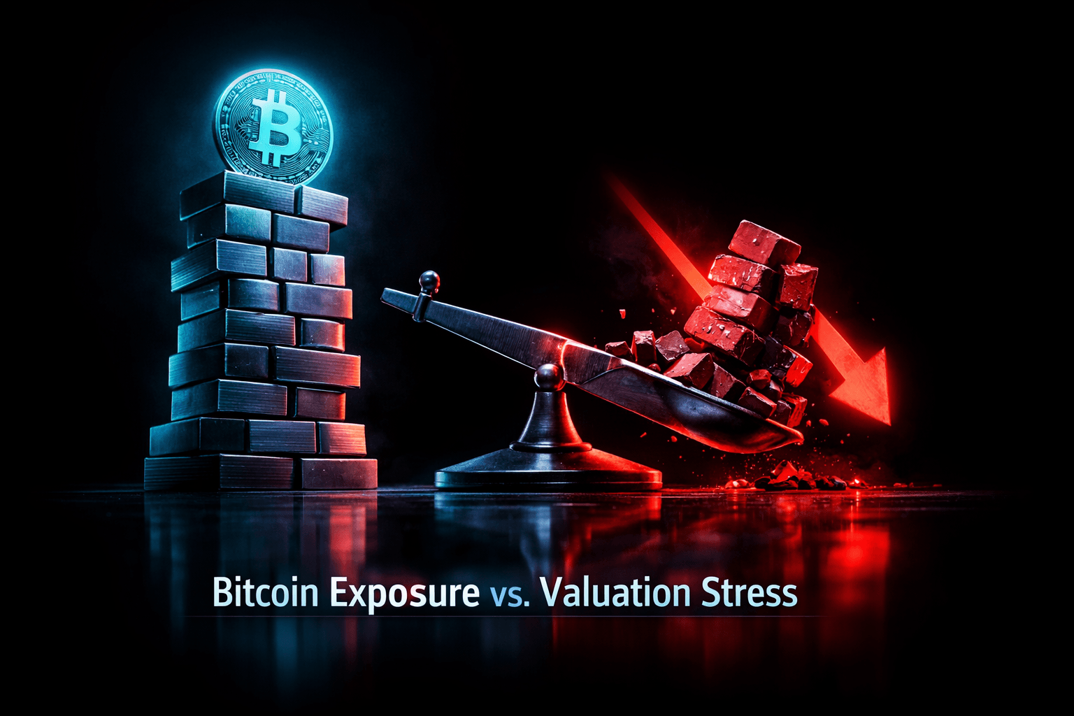 GBTC — Bitcoin exposure vs. valuation stress