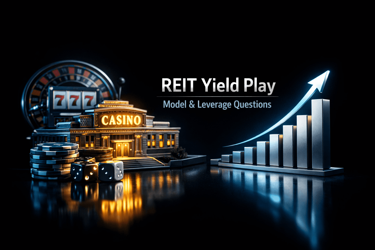 GLPI: REIT yield play with model and leverage questions