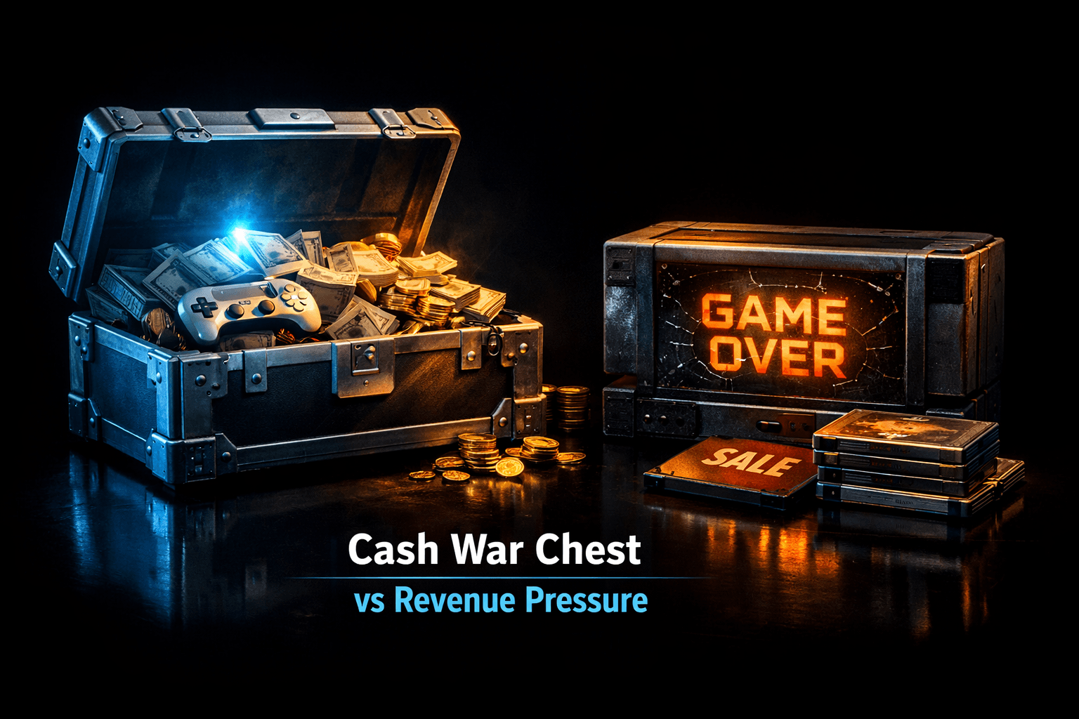 GME: Cash War Chest vs Revenue Pressure