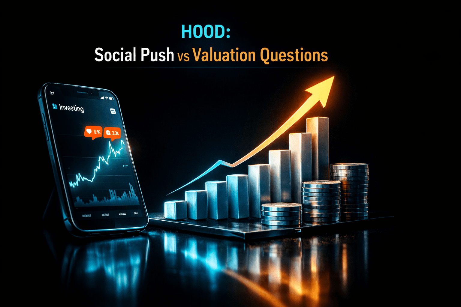HOOD: Social Push vs Valuation Questions