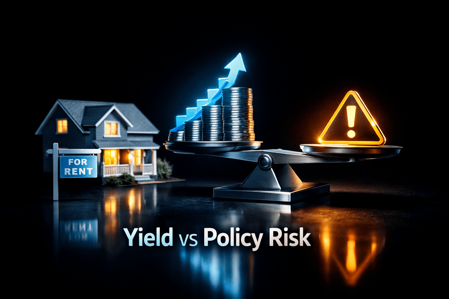 INVH: Invitation Homes - Yield vs Policy Risk