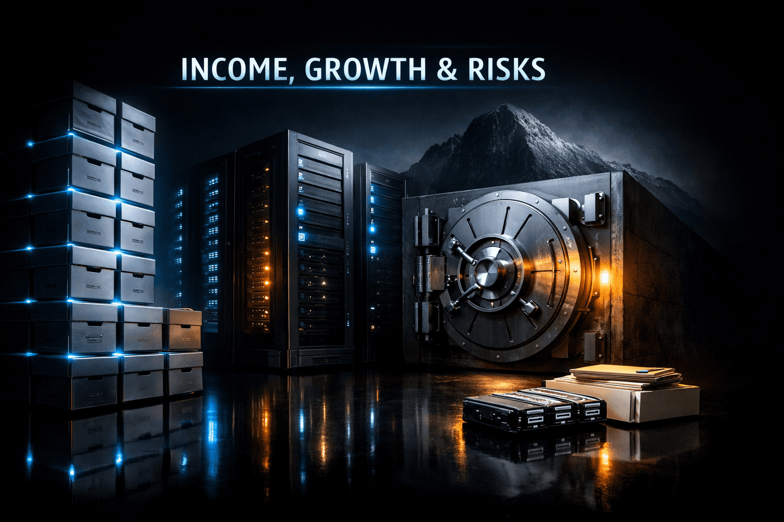 IRM: Iron Mountain — Income, Growth & Risks
