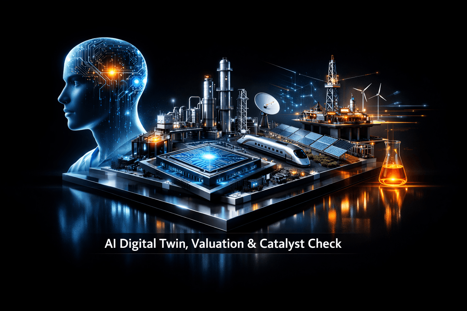 J: AI Digital Twin, Valuation & Catalyst Check