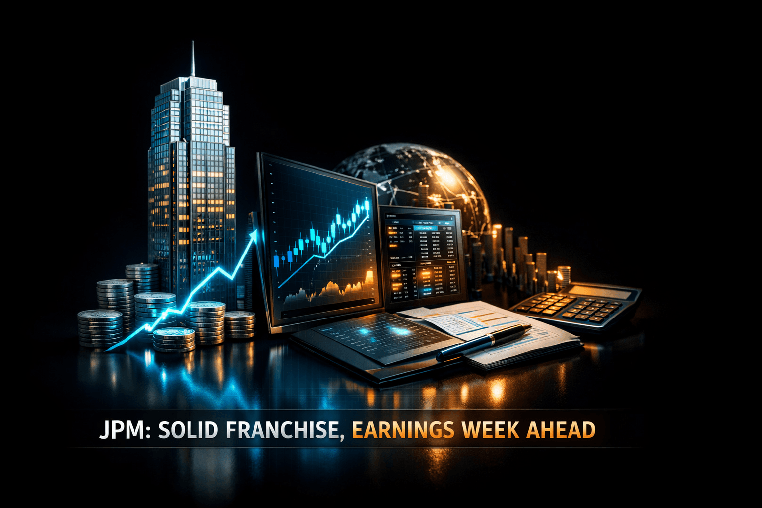 JPM: Solid Franchise, Earnings Week Ahead