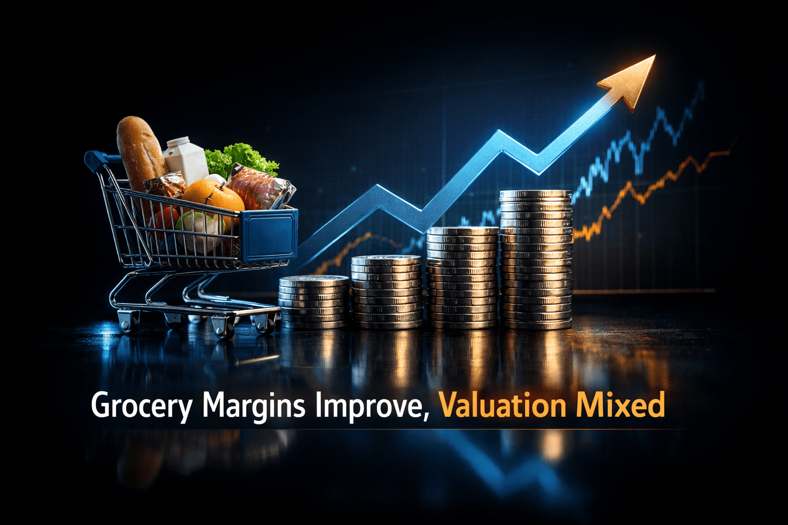 KR: Grocery margins improve, valuation mixed