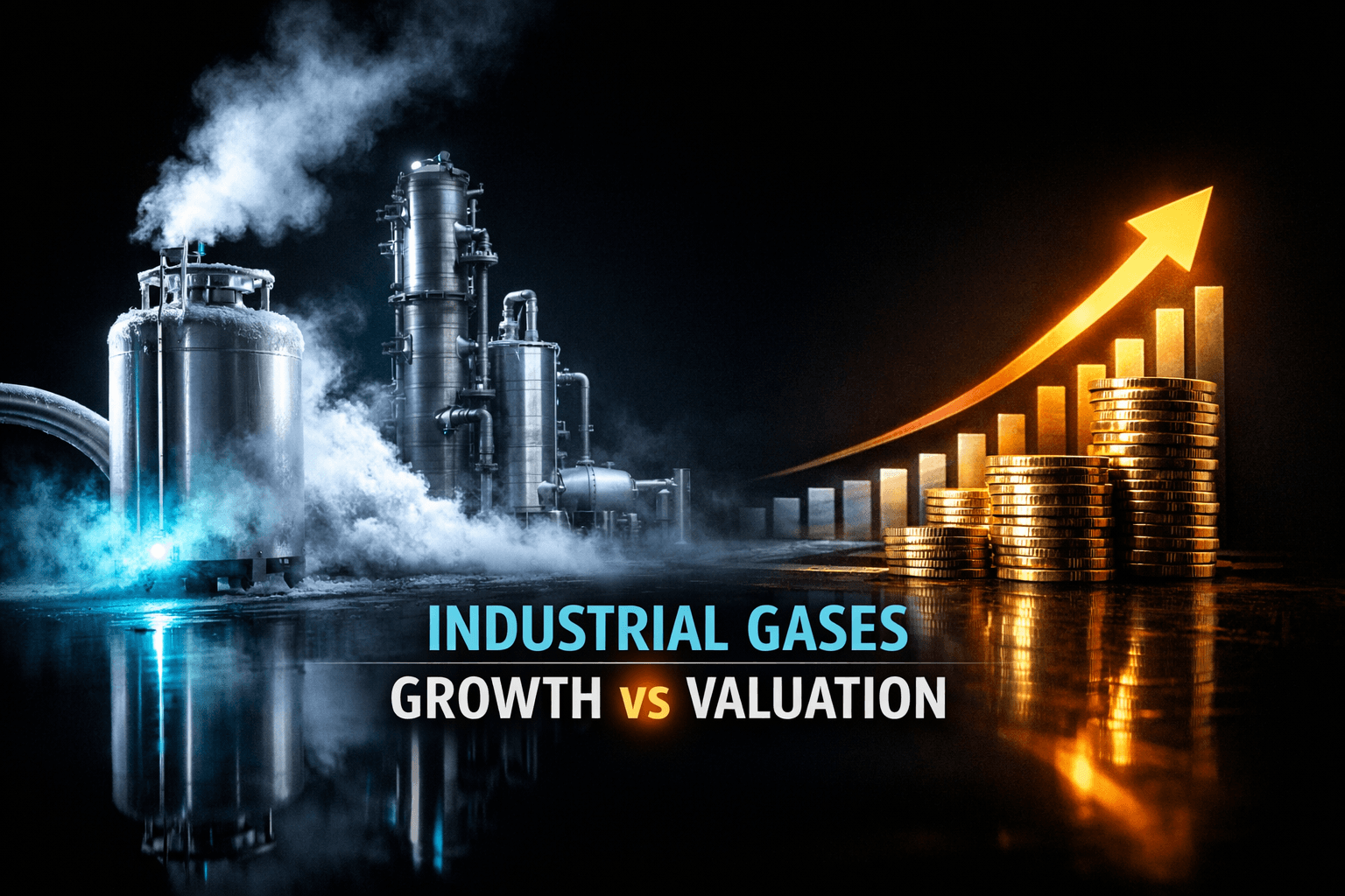 LIN: Industrial Gases — Growth vs Valuation