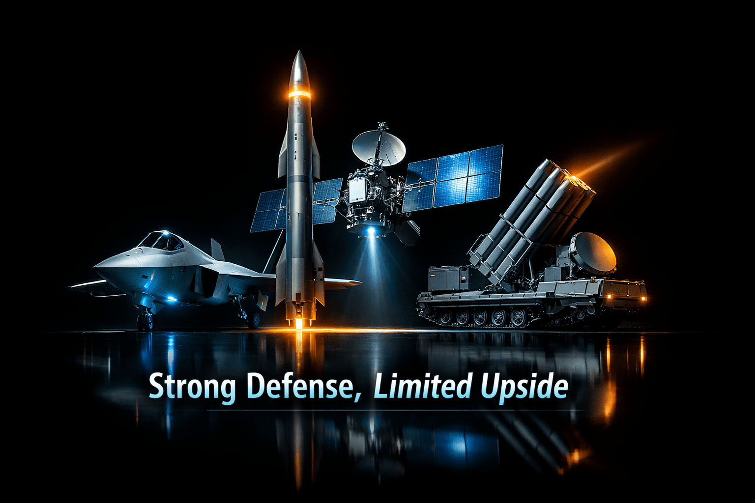 LMT: Strong Defense Franchise, Limited Upside