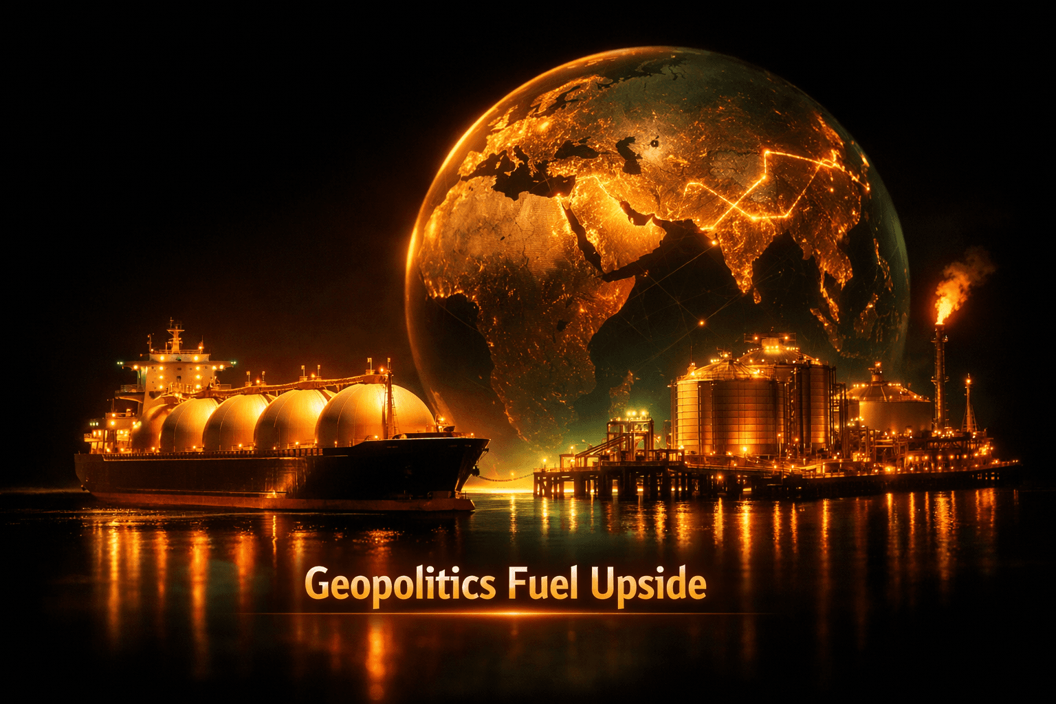 LNG: Cheniere Energy — Geopolitics Fuel Upside