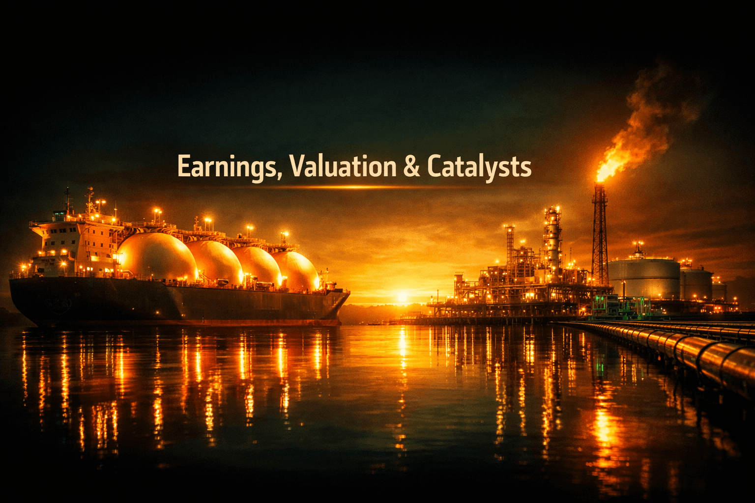 LNG: Cheniere Energy — Earnings, Valuation & Catalysts