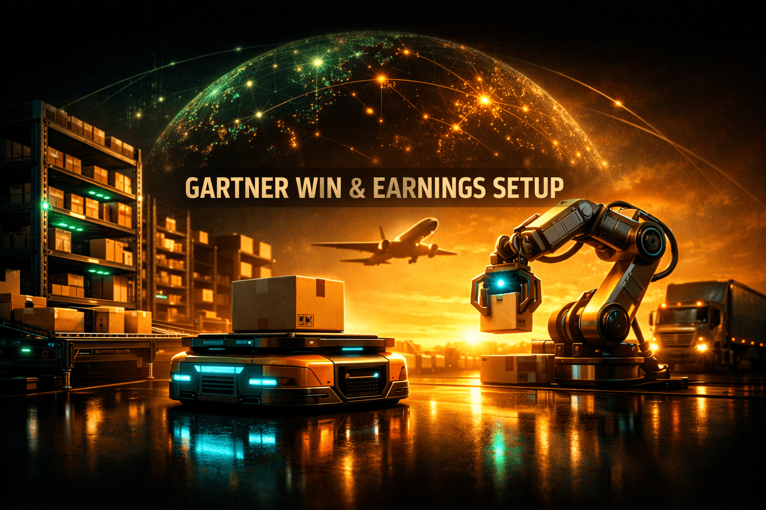MANH: Gartner Win and Earnings Setup
