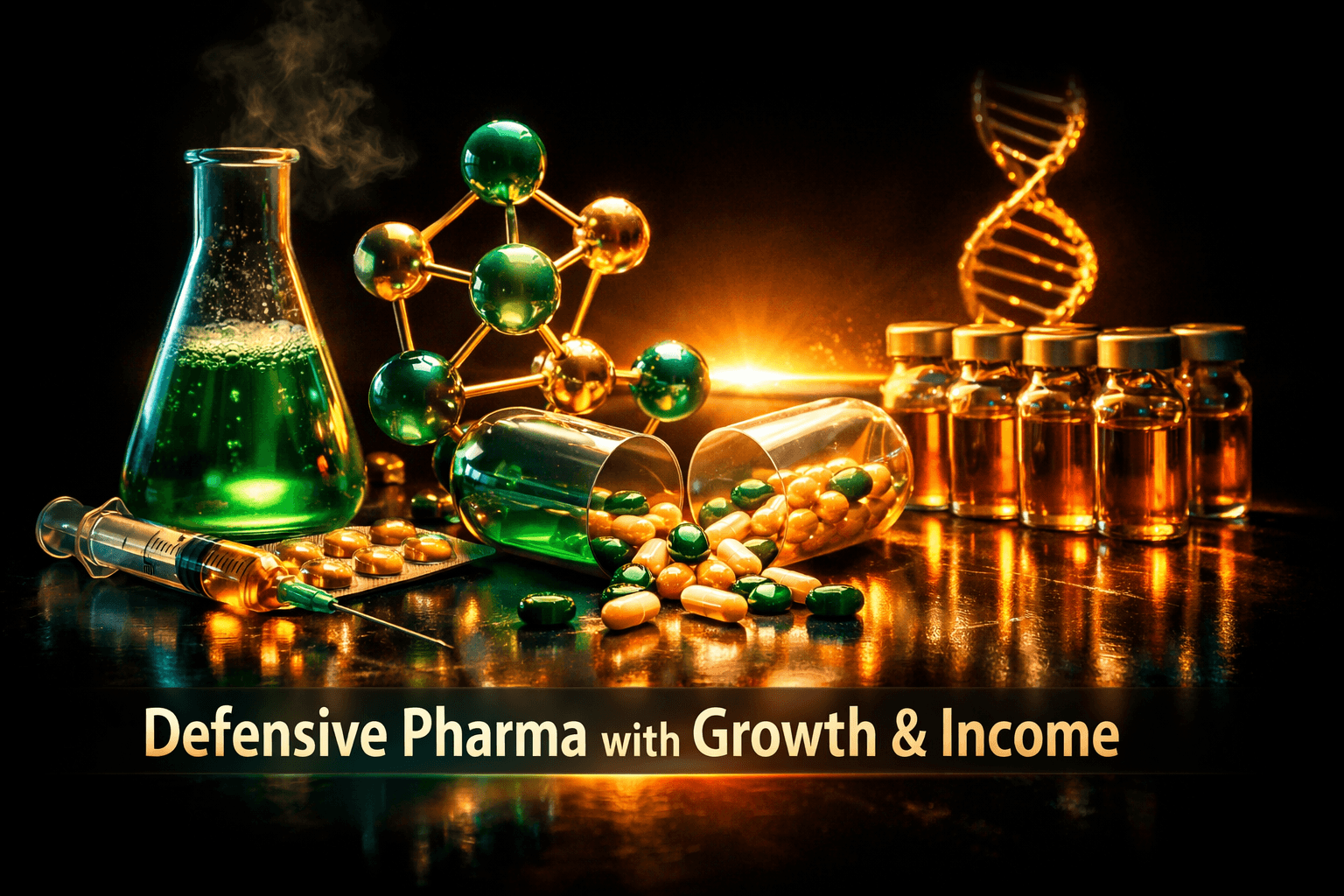 MRK: Defensive Pharma with Growth & Income