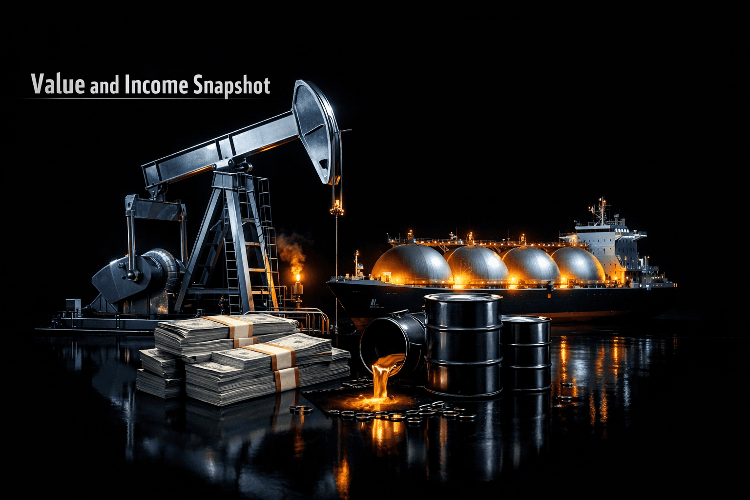 MRO: Marathon Oil, Value and Income Snapshot