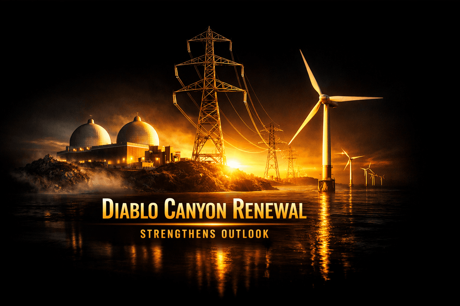 PCG: Diablo Canyon Renewal Strengthens Outlook