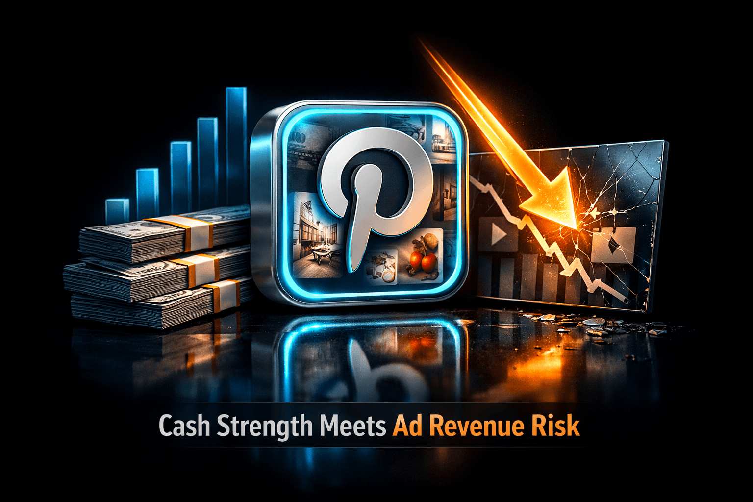 PINS: Cash Strength Meets Ad Revenue Risk