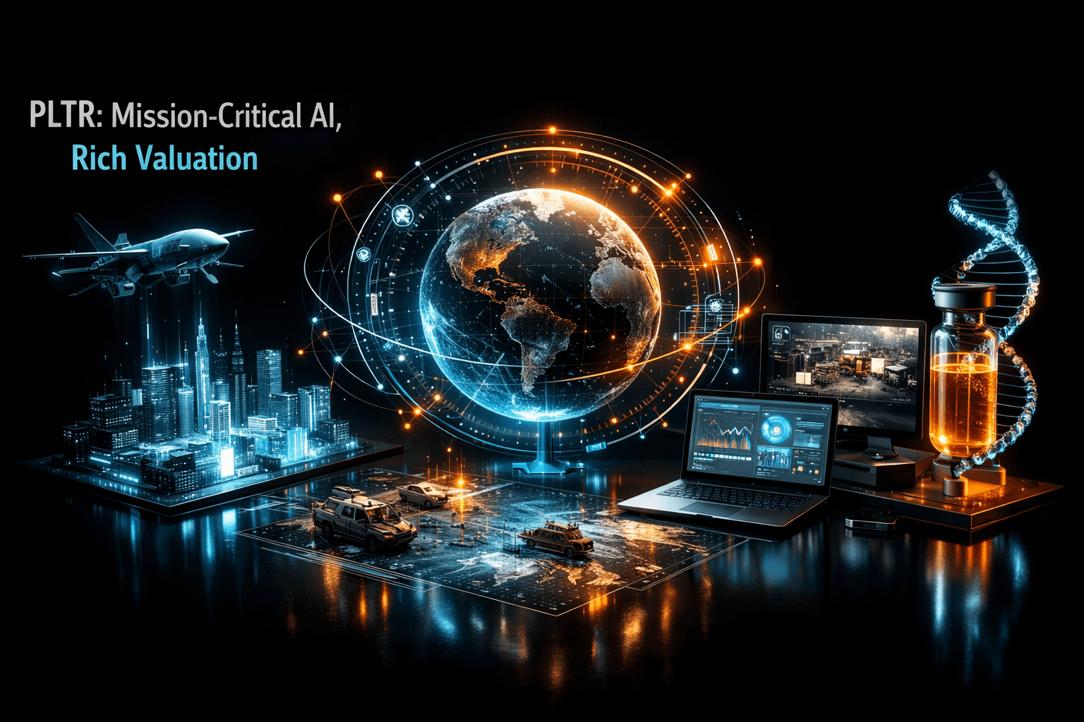 PLTR: Mission-Critical AI, Rich Valuation