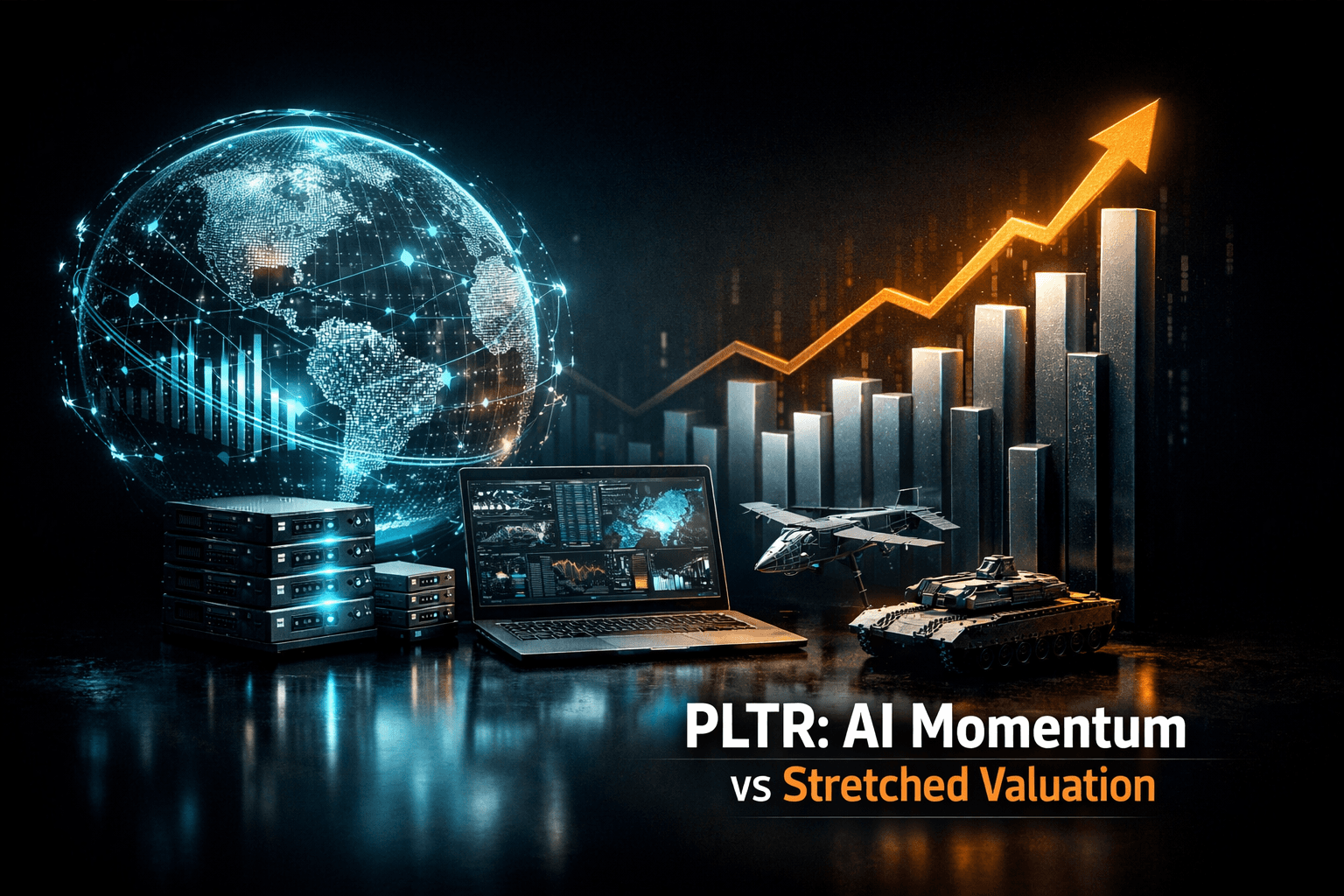 PLTR: AI Momentum vs Stretched Valuation
