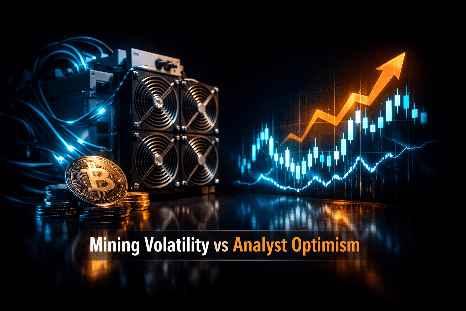 RIOT: Mining Volatility vs Analyst Optimism