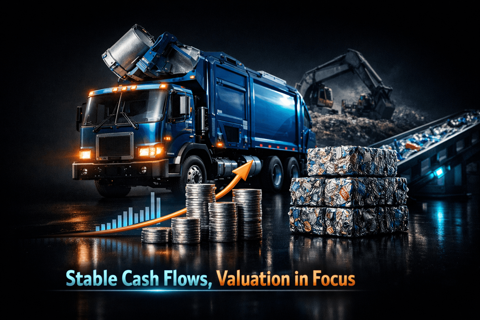 RSG: Stable Cash Flows, Valuation in Focus